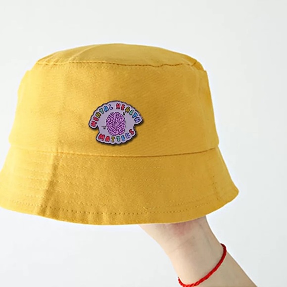 Mental Health Matters Enamel Pin Advocacy Stigma Awareness Psych Counselling Pin - Picture 4 of 8